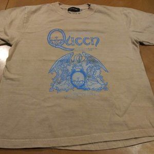 Queen Band Good Rock Speed Freddie Mercury Women's Free Size T-shirt
